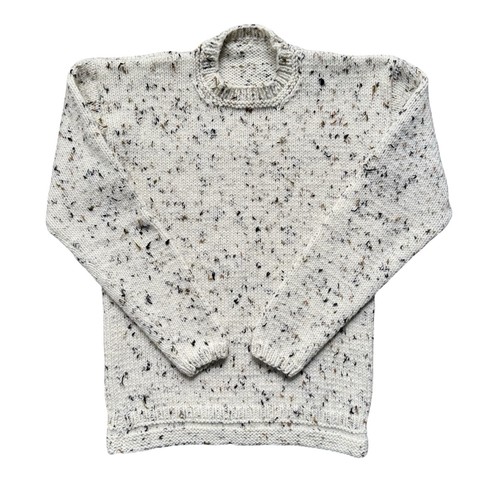 Hand knitted fisherman jumper - hand,