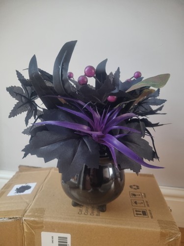 Gothic halloween cauldron - gothic,