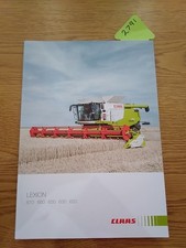 Claas Lexion Combine Harvester 670 660 650 630 620 Sales Brochure