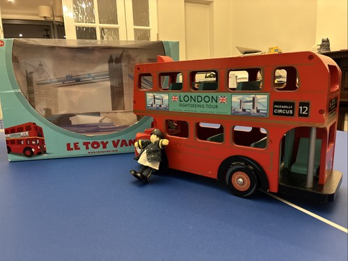 Toy van wooden - le, bus