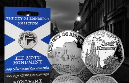 The scott monument - monument, silver