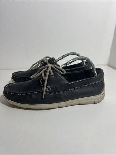 Clarks mens leather - deck, shoes