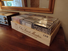 CD Storage ~ Wine Box, Crate. Wooden. French, Genuine.