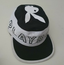 SS17 Supreme x Playboy Pillbox hat Black White cap