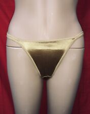 Shiny Gold Satin Silk VINTAGE
