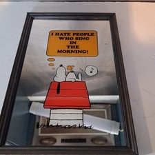 Vintage Peanuts Snoopy Framed