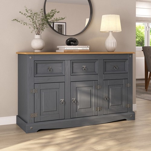 Corona sideboard charcoal - charcoal, 3