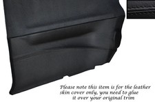 BLACK STITCH 2X REAR DOOR CARD