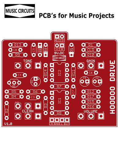 Hoodoo drive full - full, pcb