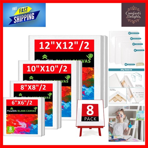 Blank square art canvas - blank,