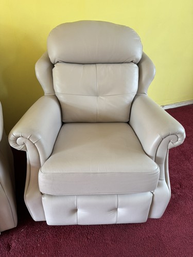 Plan beige leather - g, armchair