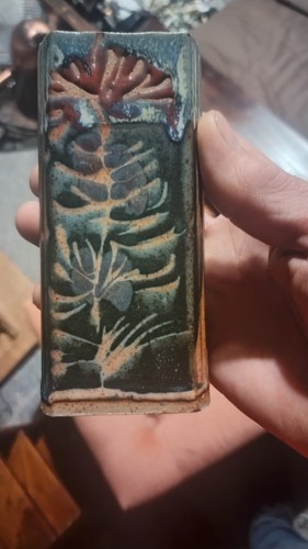 Mid 20th cylinder vase - cylinder,