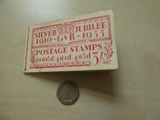 George V 1910-1935 Silver Jubilee 3/- Booklet Edition Number 297