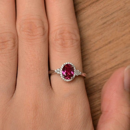 Halo engagement ring 60ct - halo,