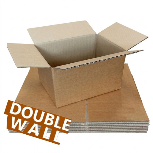 Double wall cardboard - double, boxes