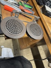 Vw T25 ,mk1 Golf ,any 80’s Vw Factory Door Speakers Brown Free Uk/worldwide Post