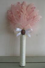 Pale Pink Feather Wedding