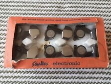 Vintage Schaller New/Old M6 Mini Machine Heads X 6. Boxed