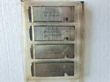 RIDGID 47745 Pipe Dies 1/2"-3/4" NPT , HS for SS Chasers for Threader Die Heads