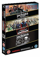 Jackass 1-3 DVD (2011) Bam Margera, Tremaine (DIR) cert 18 4 discs Amazing Value