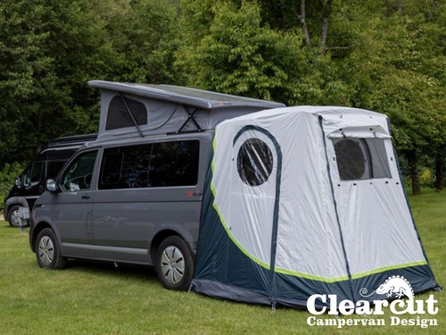 Rear tailgate awning t6 - rear,