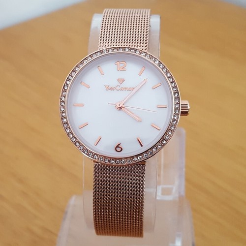 Ladies rose gold mesh - rose-gold, bracelet