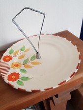 Coronet Ware Art Deco cake plate