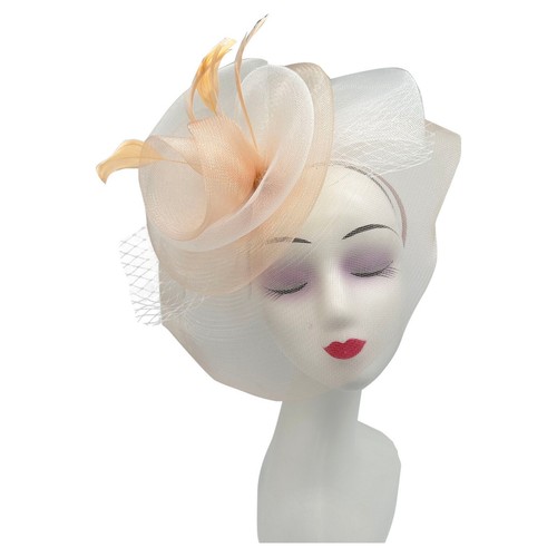Women large flower fascinator - women,
