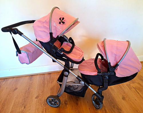 Silver cross double pushchair - silver,