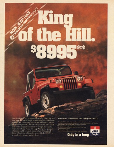 1989 jeep wrangler - wrangler:, of