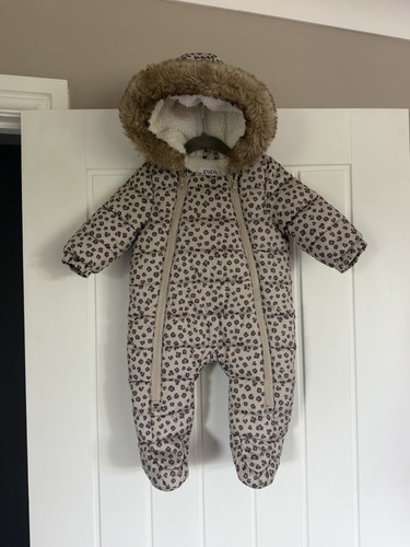 Leopard print snowsuit - f&f,