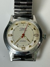 A Vintage Stainless Steel Geneva Sport Wristwatch