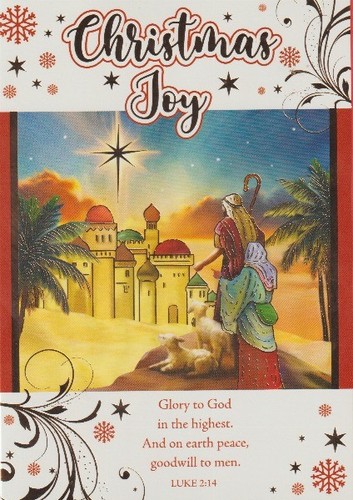 Religious christmas greeting - religious,