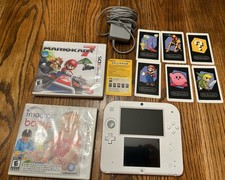 Nintendo 2DS White Red Console