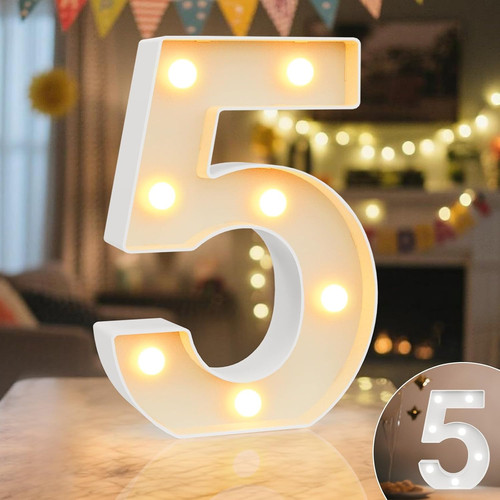 Led light marquee numbers - led,