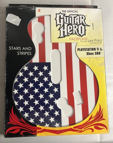 Guitar hero faceplate - hero, stars