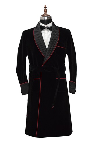 Men black velvet - men,