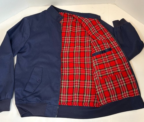 Blue harrington style bomber - blue,