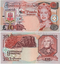 GIBRALTAR 10 POUNDS (P32) 2006