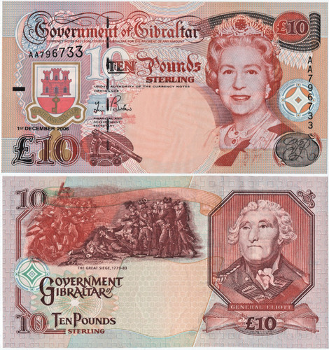 Gibraltar pounds 2006 - 10, (p32)