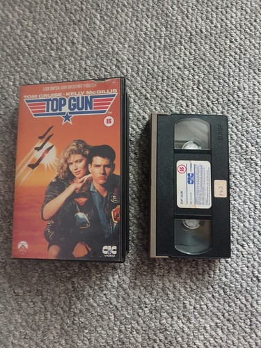 Top gun vhs - rental, big