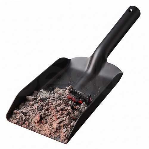 Black coal shovel - black, for
