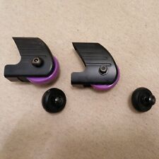 Reebok  Treadmill 4 Wheels purple and black and 2 brackets 