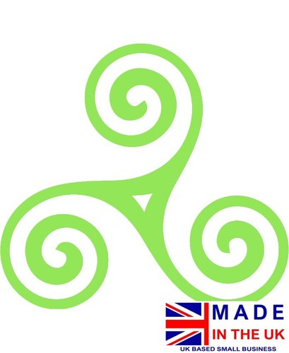 Celtic triskele symbol - celtic, symbol,