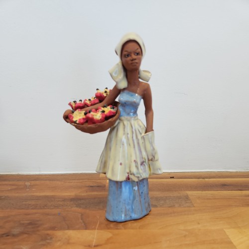 Jamaican woman red - jamaican,