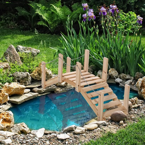Small fir wooden garden - small,