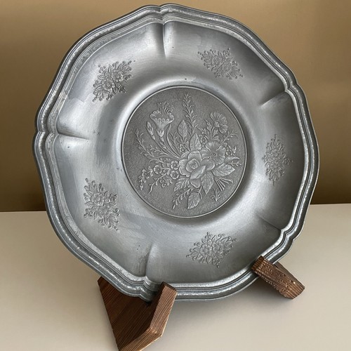 Vintage tre effe pewter - vintage, floral
