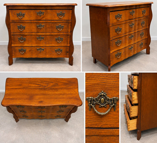Small vintage oak - vintage, serpentine
