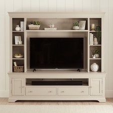 Widescreen TV Media Storage