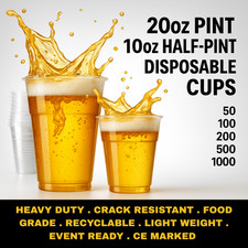 Bulk Clear Plastic Beer